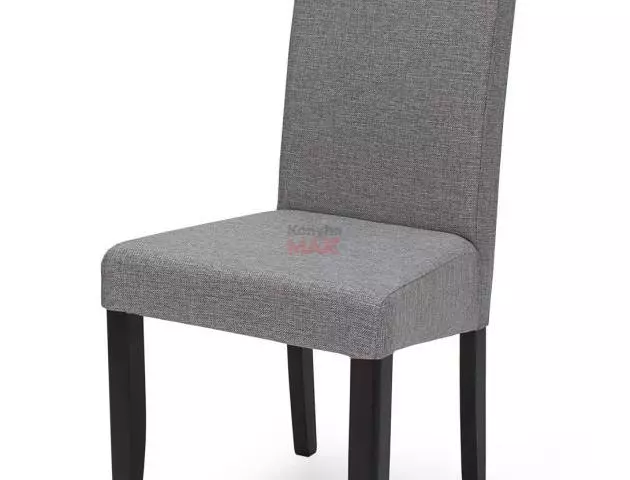 Berta Lux Világosszürke-Wenge szék