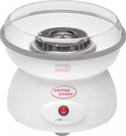 Clatronic ZWM 3478 fehér 500W vattacukor készítő