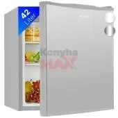 Bomann KB 7346 inox egyajtós hűtő