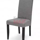 Berta Lux Világosszürke-Wenge szék