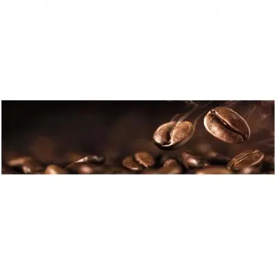 250 cm Hátfalpanel Kávé