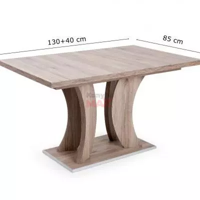 Bella San Remo asztal 130+40 cm