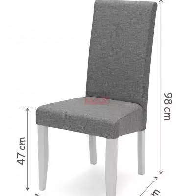 Berta Lux Világosszürke-Sonoma szék