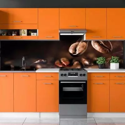 Color Narancssárga konyhabútor 250 cm