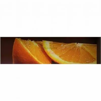 240 cm Hátfalpanel Narancs