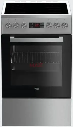 Beko FSM57300GX kerámialapos tűzhely