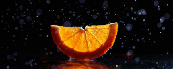 Szárított narancs hátfalpanel